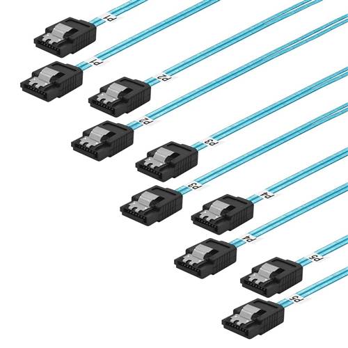 CAB-6SATA-6SATA 6 Straight SATA 7Pin to 6 Straight SATA 7Pin Cable