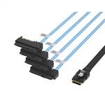 Internal Mini SAS SFF-8087 36P to Four SFF-8482 All-in-one Cable