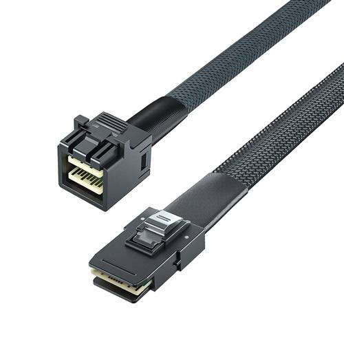 CAB-8087-8643 Internal Mini SAS SFF-8087 36P to Internal HD Mini SAS SFF-8643 4i Cable, Straight to Straight