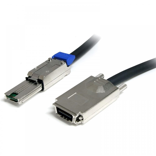 CAB-8088-CX4T | Mini-SAS SFF-8088 to CX4 SFF-8470 Thumbscrew Infiniband SAS Cable