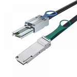 External Mini SAS SFF-8088 26P to QSFP+ SFF-8436 Cable