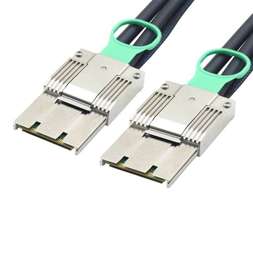CAB-8088x8-8088x8 External Mini SAS SFF-8088 8X I/O 68P to External Mini SAS SFF-8088 8X I/O 68P Cable