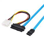 SAS SFF-8482 29P to SATA 7P & Big 4Pin Power Cable