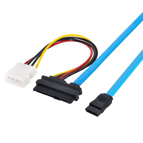 CAB-8482-SATA7P-B4P SAS SFF-8482 29P to SATA 7P & Big 4Pin Power Cable
