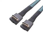 CAB-8611RA-8611RA | Right Angle OCuLink SFF-8611 4i to Right Angle OCuLink SFF-8611 4i Cable