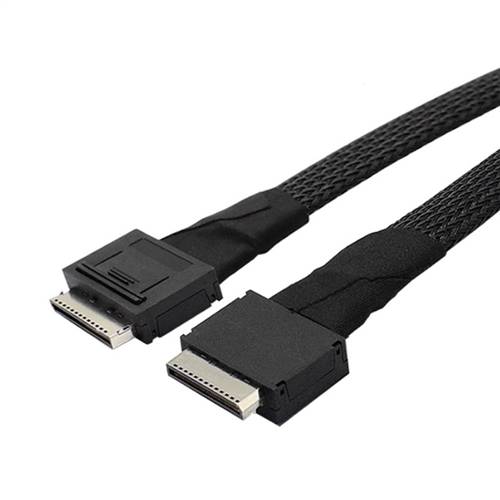 CAB-8611i8-8611i8 OCulink SFF-8611 8i to OCulink SFF-8611 8i Cable, Straight to Straight