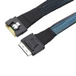CAB-8611i8-8654i8 | OCuLink SFF-8611 8i to SlimSAS SFF-8654 8i Cable