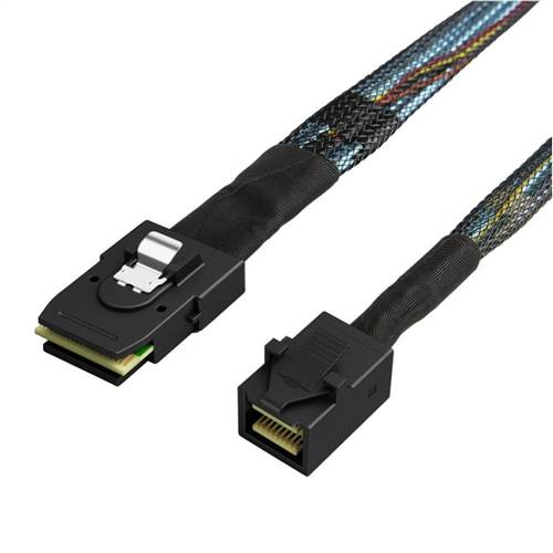 CAB-8643-8087 | Internal HD Mini SAS SFF-8643 to Mini SAS SFF-8087 Cable, Straight to Straight