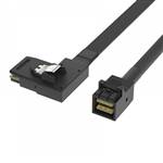 Internal HD Mini SAS SFF-8643 4i to Right Bend Internal Mini SAS SFF-8087 36P Cable