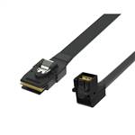 CAB-8643RA-8087 | Internal HD Mini SAS SFF-8643 Right Angle to Mini SAS SFF-8087 Cable