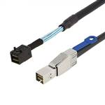 CAB-8644-8643 External HD Mini SAS SFF-8644 to Internal HD Mini SAS SFF-8643 4i Cable