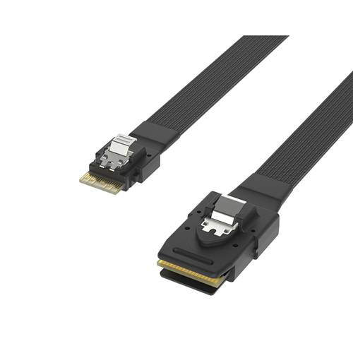 CAB-8654-8087 | SlimSAS SFF-8654 4i to Mini SAS SFF-8087 Cable