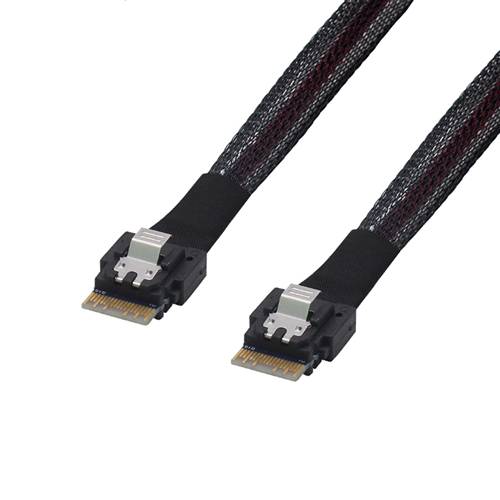 CAB-8654i4-8654i4 SlimSAS SFF-8654 4i to SlimSAS SFF-8654 4i Cable