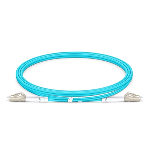 Armored Duplex OM3 50/125 Multimode Fiber Optic Patch Cable