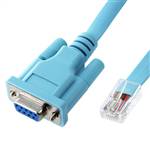 Cisco Compatible Console Cable 6ft with RJ45 and DB9F 72-3383-01