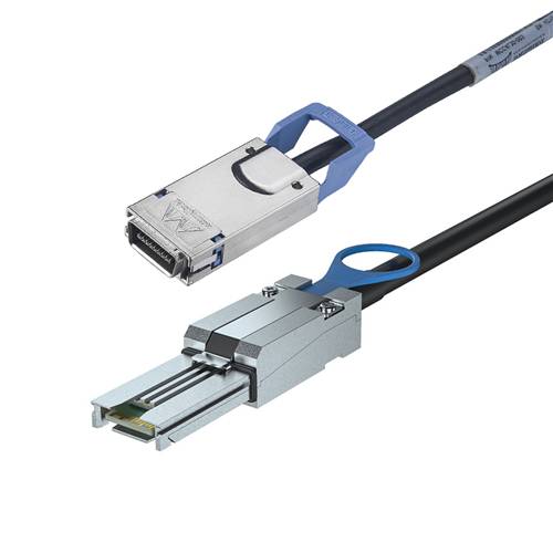 CAB-CX4E-8088 SFF-8470 CX4 with Ejectors to External Mini SAS SFF-8088 26P Cable