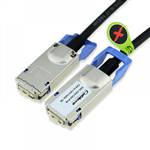 CAB-CX4E-CX4E SFF-8470 CX4 to SFF-8470 CX4 Cable, Ejectors to Ejectors