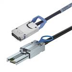External SAS Cable, SFF-8470 (Latch) to Mini SAS SFF-8088, 1m