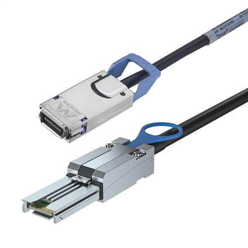 10GbE CX4 SFF-8470 to External Mini SAS SFF-8088 Cable, 5 meter