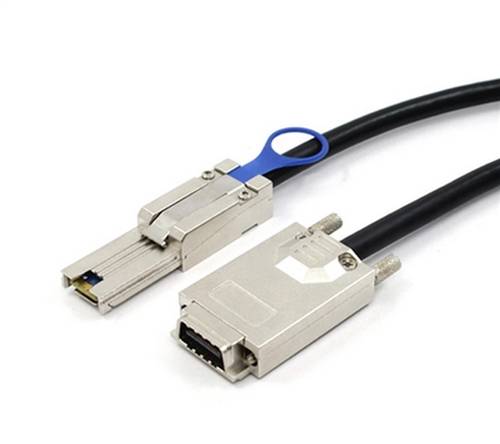 External SAS Cable, SFF-8470 (Thumbscrew) to Mini SAS SFF-8088, 1 meter