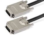 External SAS Cable, CX4 SFF-8470 to CX4 SFF-8470, Thumbscrew, 2m
