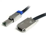 CAB-CX4T-8088 SFF-8470 CX4 with Thumbscrews to External Mini SAS SFF-8088 26P Cable
