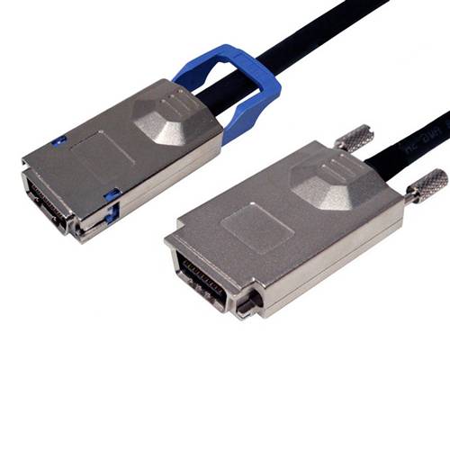 CAB-CX4T-CX4E SFF-8470 CX4 to SFF-8470 CX4 Cable, Thumbscrews to Ejectors