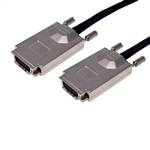 CAB-CX4T-CX4T SFF-8470 CX4 to SFF-8470 CX4 Cable, Thumbscrews to Thumbscrews