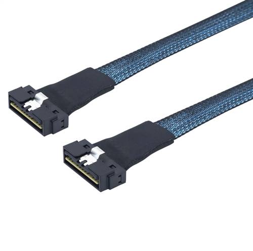 CAB-LP8654i8-LP8654i8 | Low Profile SlimSAS SFF-8654 8i to Low Profile SlimSAS SFF-8654 8i Cable