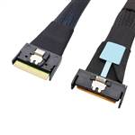 CAB-MCIOi8-8654i8 | MCIO x8 (SFF-TA-1016) 74P to SlimSAS SFF-8654 8i Cable