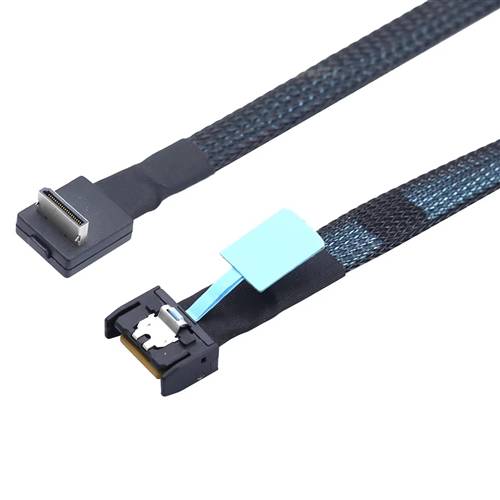 CAB-MCIOx4-RA8611x4 MCIO 4x 38P to Right Angle OCulink SFF-8611 4x Cable