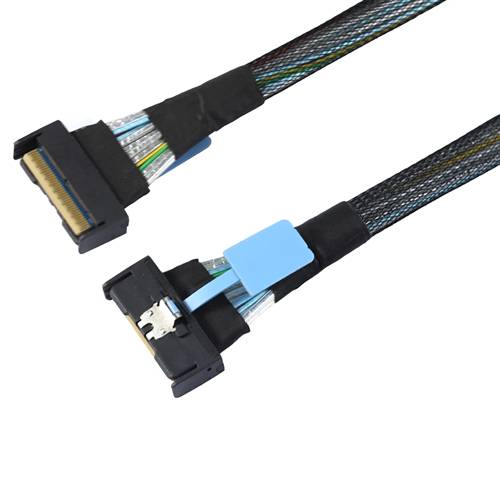 CAB-MCIOx8-MCIOx8 MCIO 8x 74P to MCIO 8x 74P Cable, Straight to Straight