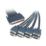 Cisco Compatible CAB-OCT-X21-MT 8 Lead Octal Cable with 8 Male X21 DTE Connectors