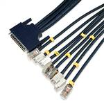 Cisco Compatible CAB-OCTAL-ASYNC 72-0845-01 HPDB 68 Male to 8 RJ45 Male ASYNC Cable