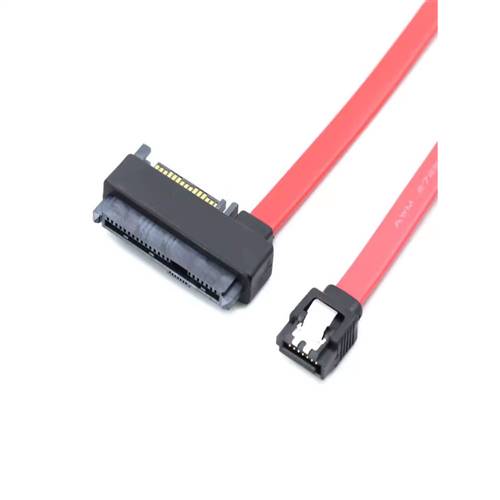 CAB-SATA-8482 | 7-pin SATA to 29-pin SFF-8482 with 15-pin SATA Power Port