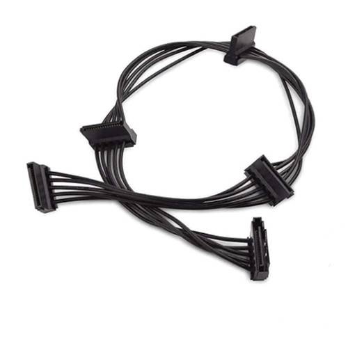 CAB-SATA15PM-4xSATA15PF SATA 15Pin Male to 4 SATA 15Pin Female Power Splitter Cable