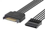 SATA 15Pin Male to SATA 15Pin Female Cable
