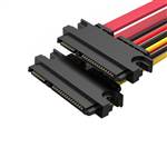 SATA 22P (7+15) Female to SATA 22P (7+15) Female Cable