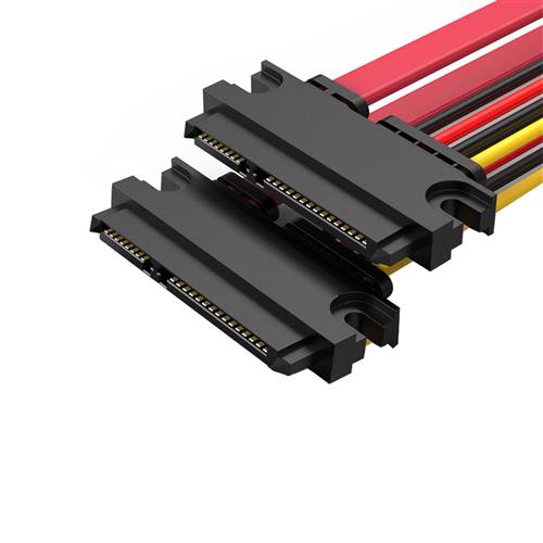 CAB-SATA22PF-SATA22PF SATA 22P (7+15) Female to SATA 22P (7+15) Female Cable