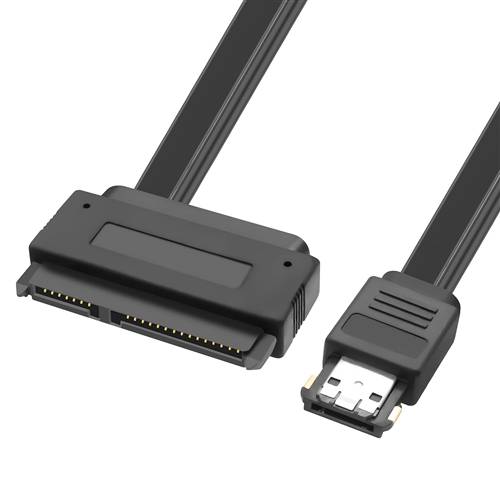 CAB-SATA22PF-eSATAp SATA 22P (7+15) Female to Power eSATA Cable