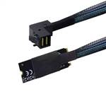 M.2 M-Key to Right-Angle Internal HD Mini SAS SFF-8643 Converter