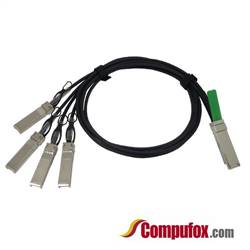 QSFP+ to 4 SFP+ Breakout Copper Cable, 5m, Passive