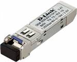 D-Link DEM-302S-BXU SFP Transceiver 1 Port 1000Base-BX for SMF, power supply 3.3V (up to 2km), WDM (TX: 1310nm, RX: 1550nm)