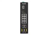 D-Link DIS 200G-12PSW - switch - 10 ports - smart