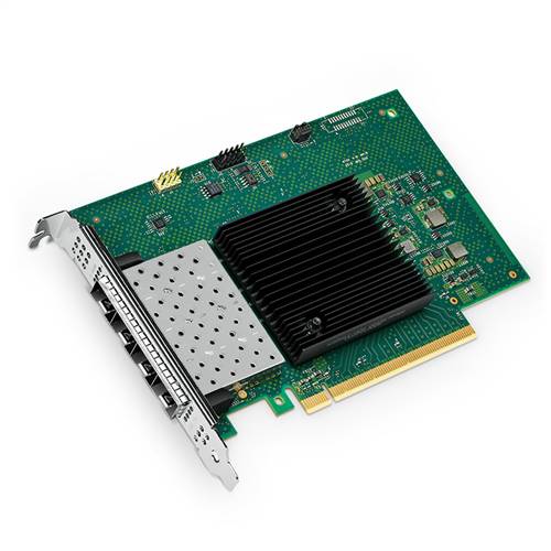 25 Gigabit Quad Port SFP28 Intel� E810-XXVDA4 Low Latency Ethernet Network Interface Card