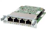 Cisco EHWIC-4ESG-P Four port 10/100/1000 Ethernet switch interface card w/PoE