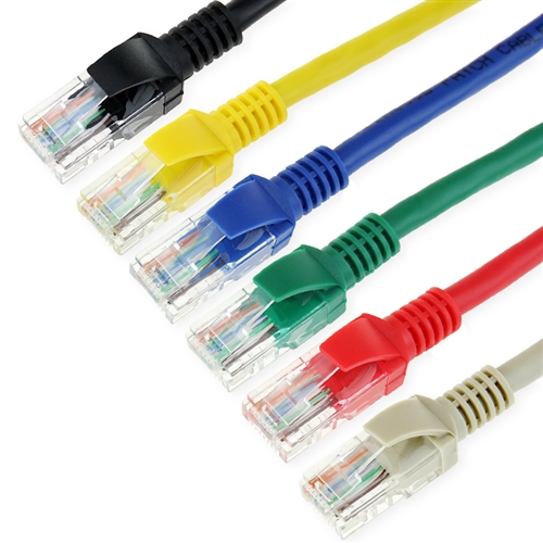 Compufox EPC-CAT5E-UTP Cat5e Snagless UTP Ethernet Patch Cable with Molded Boot