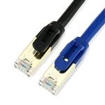 Compufox EPC-CAT7-SSTP | Cat7 Snagless / Molded Boot SSTP Patch Cable with Gold Plated Connectors
