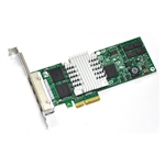 Intel PRO/1000 PT Quad Port Server Adapter, 4 RJ45, 10/100/1000, PCIe, 82571GB