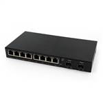 2-port FE SFP & 8-port 10/100Base-T RJ45, Fast Ethernet Switch / SFP Media Converter